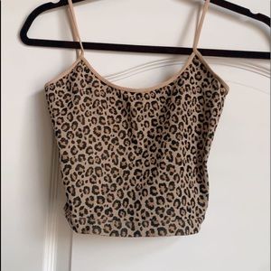 leopard print nikibiki tank